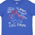 thumbnail image 4 of Inktastic I Have Small Hands, but My Papas Wrapped Around My Little Finger Boys or Girls Toddler T-Shirt, 4 of 5