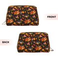 thumbnail image 3 of Gaeub Autumn Hedgehog and Fox Cute Printed Travel Cosmetic Bag,Makeup Bag, Large Capacity Toiletry Bag for Women, Portable Pouch Make Up Organizer with Zipper and Divider, 3 of 8