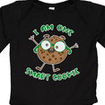 thumbnail image 4 of Inktastic I Am One Smart Cookie Boys or Girls Long Sleeve Baby Bodysuit, 4 of 5