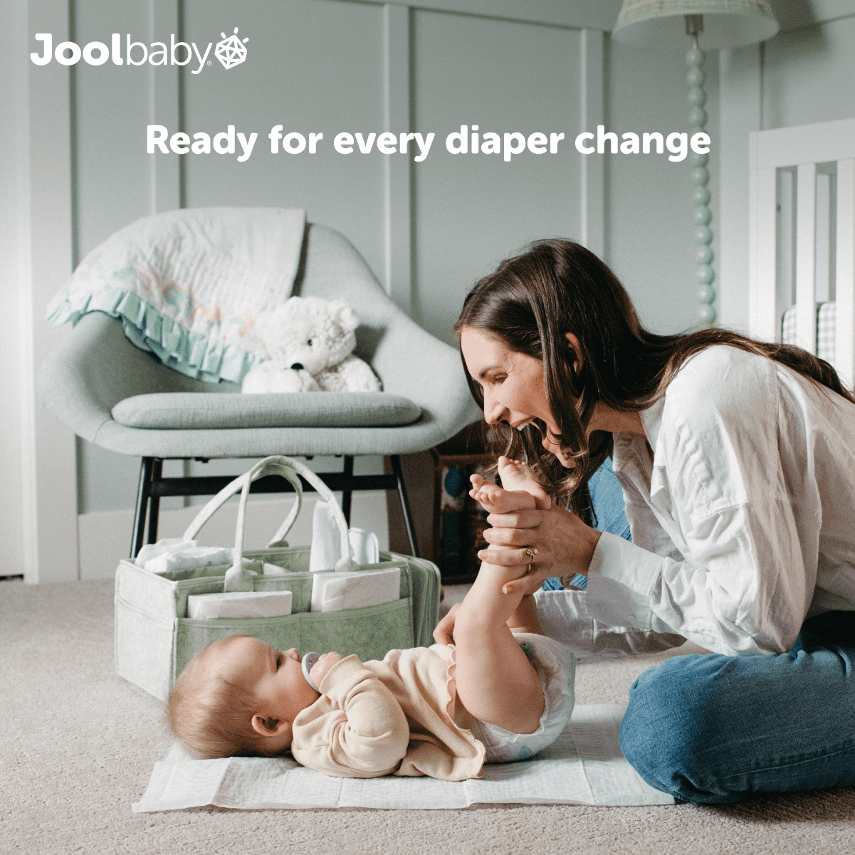 Jool Baby Tag-Along Diaper Caddy Organizer
