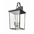 thumbnail image 4 of 2974-PBK Millennium Lighting Fetterton - 3 Light Outdoor Wall Sconce-23.5 Inch Tall and 11 Inch Wide-Powder Coated Black Finish, 4 of 7