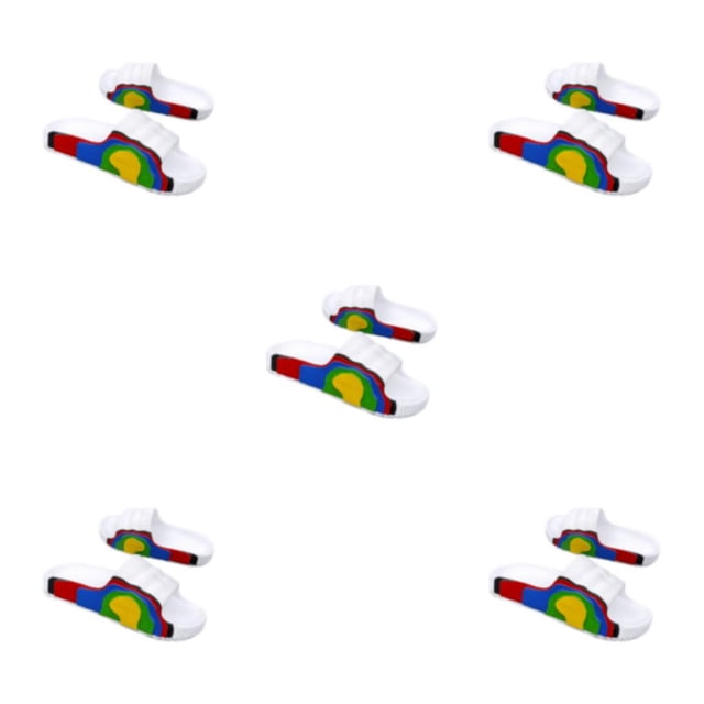 Chanclas portátiles Sonducket para hombre y mujer estilo informal color Blanco Tamaño 45-46