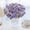 Purple, variant on WMTOKK Artificial Lilac Flower 20 Heads 11.81in Wedding Home Decorative Flower Arrangement (White)