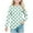 Green, variant on vdgthytj Girls Long Sleeve Shirts Kids Trendy Polka Dots Printed Round Neck Basic Tee Tops Fall Clothes
