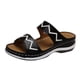 thumbnail image 2 of Zapatillas de punta abierta con tacón inclinado para mujer, sandalias cómodas, sandalias informales cómodas para la playa Wmkox8yii  hj789, 2 of 4