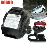 Portable Electric Winch For Pulling Boats Trucks And Other Heavy Objects 2000LBS