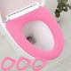 thumbnail image 3 of Cojín Universal para Asiento de Inodoro, Tejido, Lavable en Verano, Forma O, Rosa, 3 of 6
