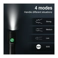 thumbnail image 4 of 100m Professional Powerful Diving Led Flashlight Rechargeable L2 Hand Lamp 18650 26650 Diving Torch IPX8 Waterproof Flash Light ,Portable, 4 of 7