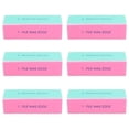 thumbnail image 1 of Minkissy Sanding Block Nail Buffer 6Pcs for Women and Salon Use Multi Color Sponge Material, 1 of 7