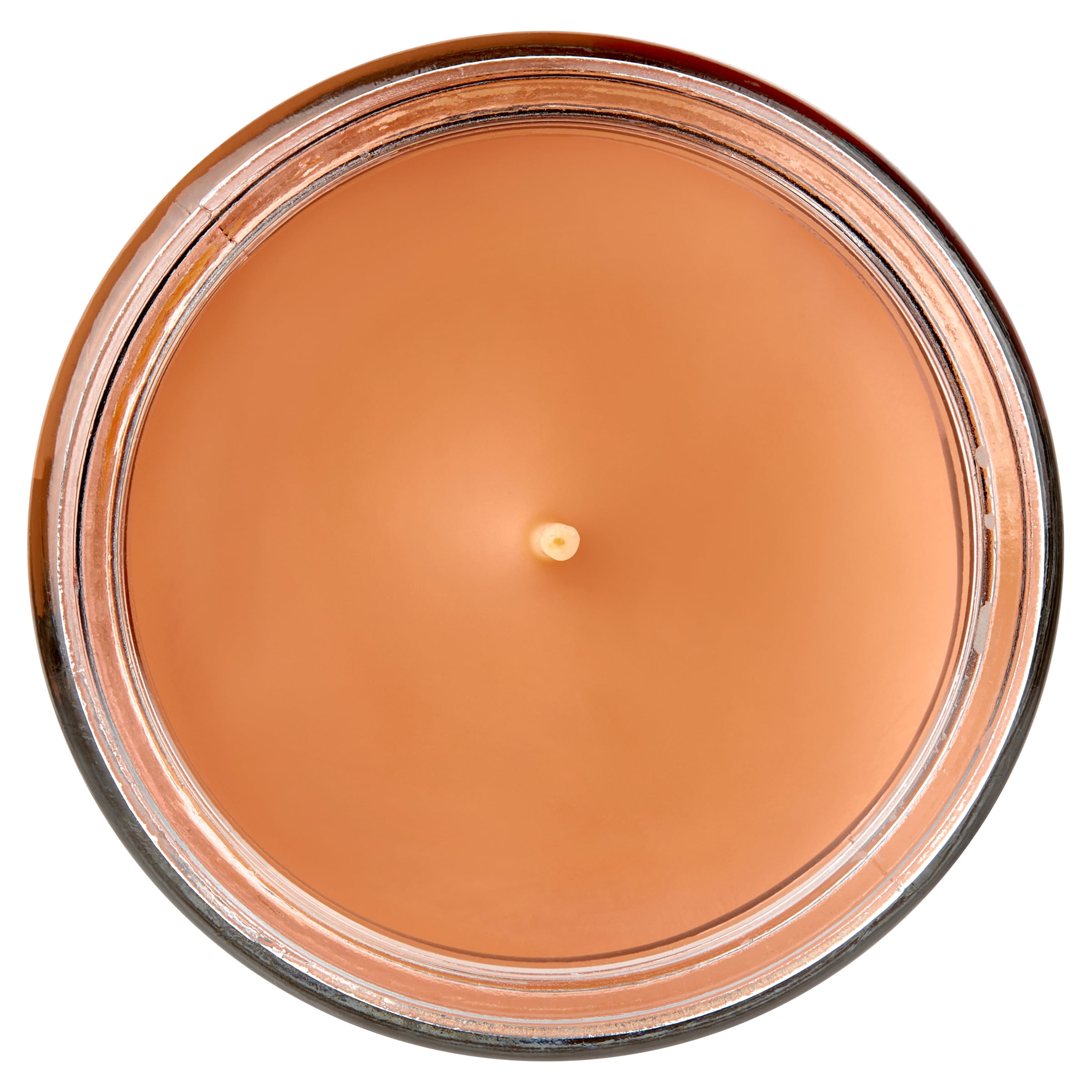 Mainstays Single-Wick Twist Glass Jar Scented Candle, Caramel Macchiato, 7 oz