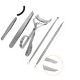 thumbnail image 3 of Juego de herramientas de belleza ANGGREK 5 uds Acero inoxidable, 3 of 8