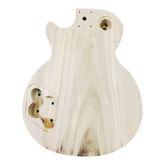Unfinished Handcrafted Guitar Body Maple Wood Electric Guitar Body Guitar Barrel Replacement Parts Guitar DIY Accessory