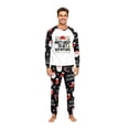 thumbnail image 4 of Lvotionpl 2026 Matching Family Christmas Pjs, Matching Christmas Pajamas Long Sleeve Top & Pants Set Matching Holiday Family Pajama Xmas Sets, 4 of 5