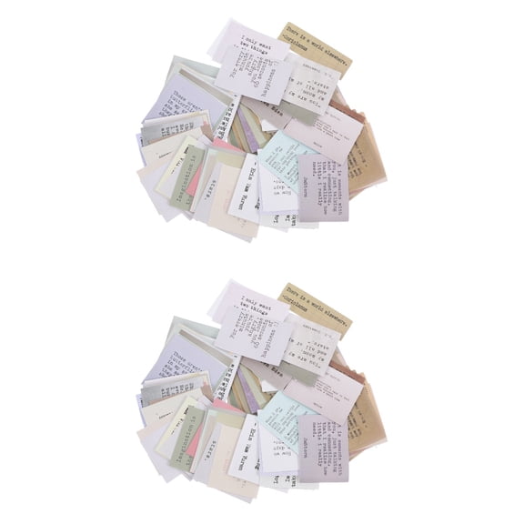 FRCOLOR 240 Pcs  Inspirational Quotes Stickers Vintage Words Stickers Scrapbooking Stickers Journaling Decals