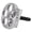 Silver, variant on Xirurus Folding Bicycle Aluminum Hinge Clamp C Buckle CNC Integrated Frame Riser Hook for Brompton Bikes Silver 2.4 inches / 60 mm Lightweight Parts