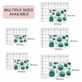 thumbnail image 6 of Turquoise Marble Outdoor Rug 6x9 Ft, Non Slip Washable Area Rug, Gold White Geometric Hexagon Modern Patio Rugs Carpet Runner, Large Floor Mat for Indoor/Outdoor Deck Porch Camping, 6 of 8