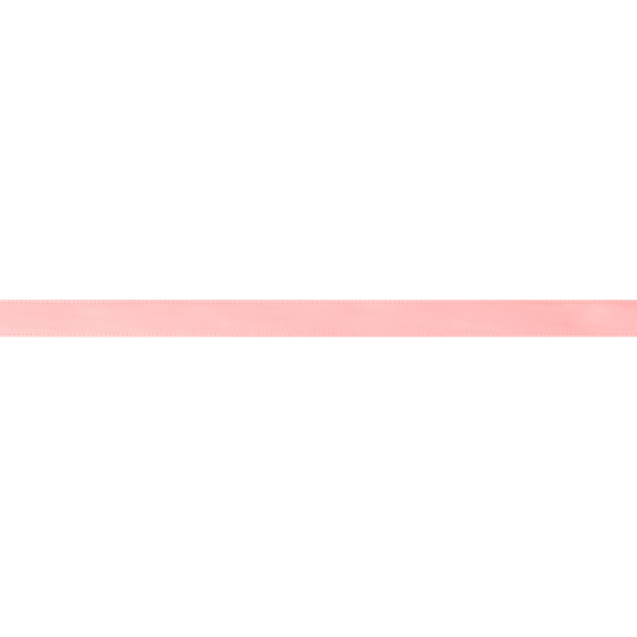 (3 pack) Offray Ribbon, Pink 3/8 inch Single Face Satin Polyester Ribbon, 18 feet