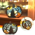thumbnail image 3 of Halloween Decorations Clearance Halloween Pumpkin Decorations Light up Pumpkin Ghost Lamp Lantern Halloween Table Home Decor Ornaments Halloween Signs Decorations for Bedroom Indoor Party 6.5x5.5 Inch, 3 of 7