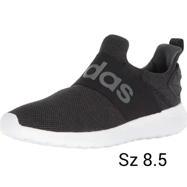 Ad-id-as Men's Lite Racer Adapt Running Sneakers 8.5 Black