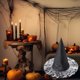thumbnail image 4 of Sombrero de Bruja Sombrero de Bruja Verde Sombrero de Bruja Sombrero de Bruja Sombrero de Bruja de Halloween, 4 of 6