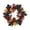 Z-Black, variant on Fall Maple Leaf Wreath for Front Door,Artificial Autumn Leaves Wreaths,Artificial Maple Leaves Fall Wreath for Porch Thanksgiving & Harvest Fall Decor,Halloween Harvest Door Decorations,B