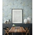 thumbnail image 2 of NextWall Arthouse Bird Garden Peel and Stick Wallpaper 20.5 in. W x 18 ft. L - Light Blue, 2 of 8