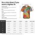 thumbnail image 5 of Kll Men'S Hawaiian Shirt Short Sleeve Button Down Beach Shirts-Dancing African Womans, 5 of 7