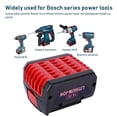 thumbnail image 3 of High-Capacity 14.4V Rechargeable Lithium-Ion Battery for Bosch Cordless Power Tools – 4000mAh, Enhanced Performance, Extended Runtime, Compatible with Multiple Models (BAT607, BAT614 Series), 3 of 6