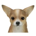 thumbnail image 6 of Realistic Shorthair Deer Head Chihuahua Dog Figurine With Glass Eyes 11"Long, 6 of 9