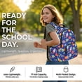 thumbnail image 2 of DISNIMO Backpack for Teen Boys, Planet Star Print 17 Inch Bookbag Lunch Bag Pencil Case 3 in 1 School Backpack Set, Kindergarten Elementary Middle Backpack Boys Back to School Supplies, 2 of 7
