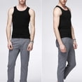 thumbnail image 3 of MYG Mens Vests Tank Top Gym Muscle Summer Training Plain Sleeveless T Shirt, 3 of 8