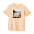 thumbnail image 3 of Camiseta para mujer Ropa de verano Top de manga corta para desplazamientos Viaje de vacaciones Mujer S, 3 of 7