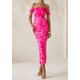 thumbnail image 3 of Vestido largo PRETTYGARDEN ajustado fruncido para mujer, verano 2025, 3 of 9