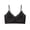 Black, variant on Pull on Jelly Bras for Women Back-Smoothing Wireless Push Up Camisole Bra Spaghetti Strap Breathable Bralette