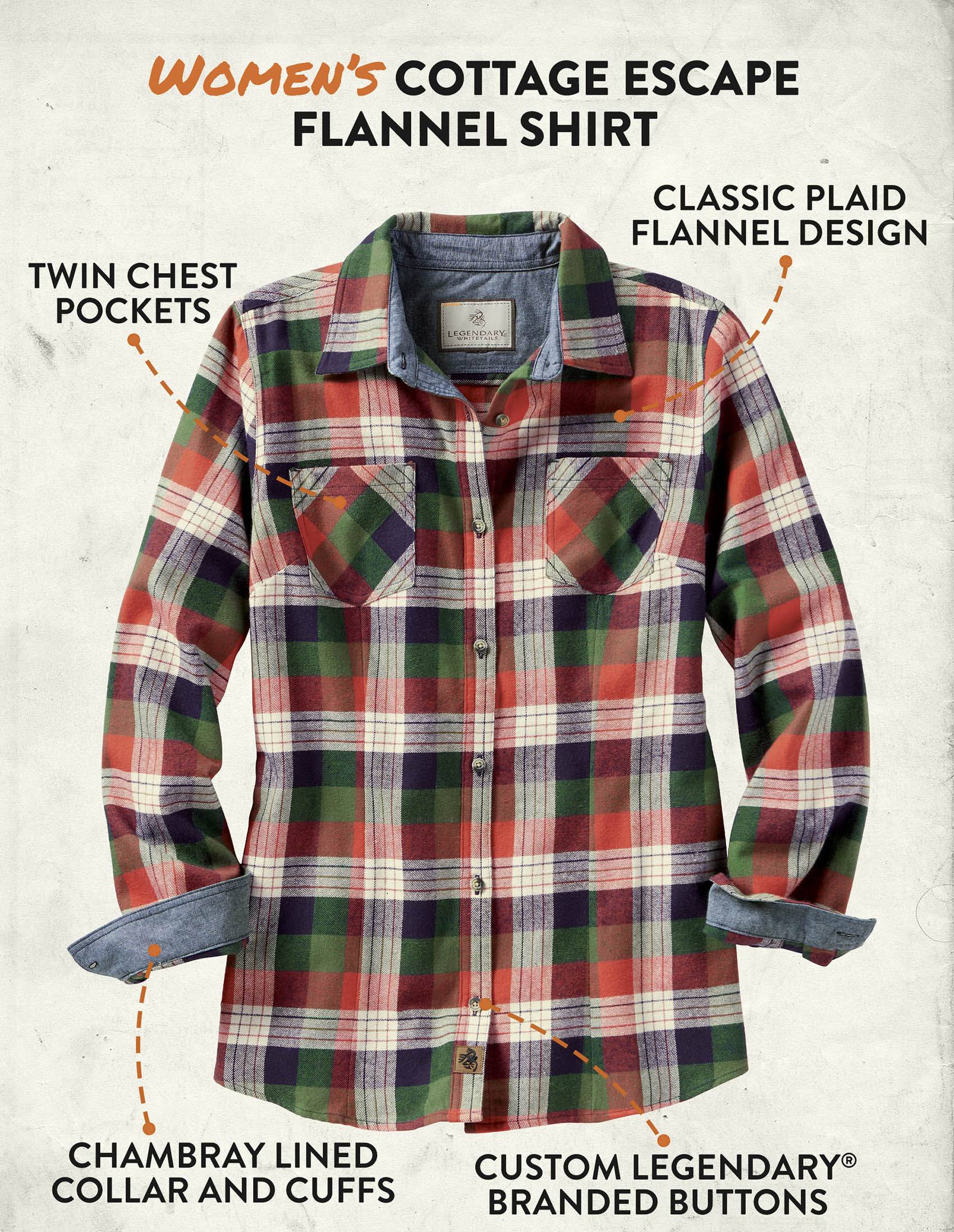 flannel fitted shirt