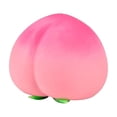 thumbnail image 2 of Peach Slow Rising Stress Relief Tool Realistic Peach Shaped Fruit Balls Soft Flexible Fidget Tools Decompression Gift For Adults Kids, 2 of 5