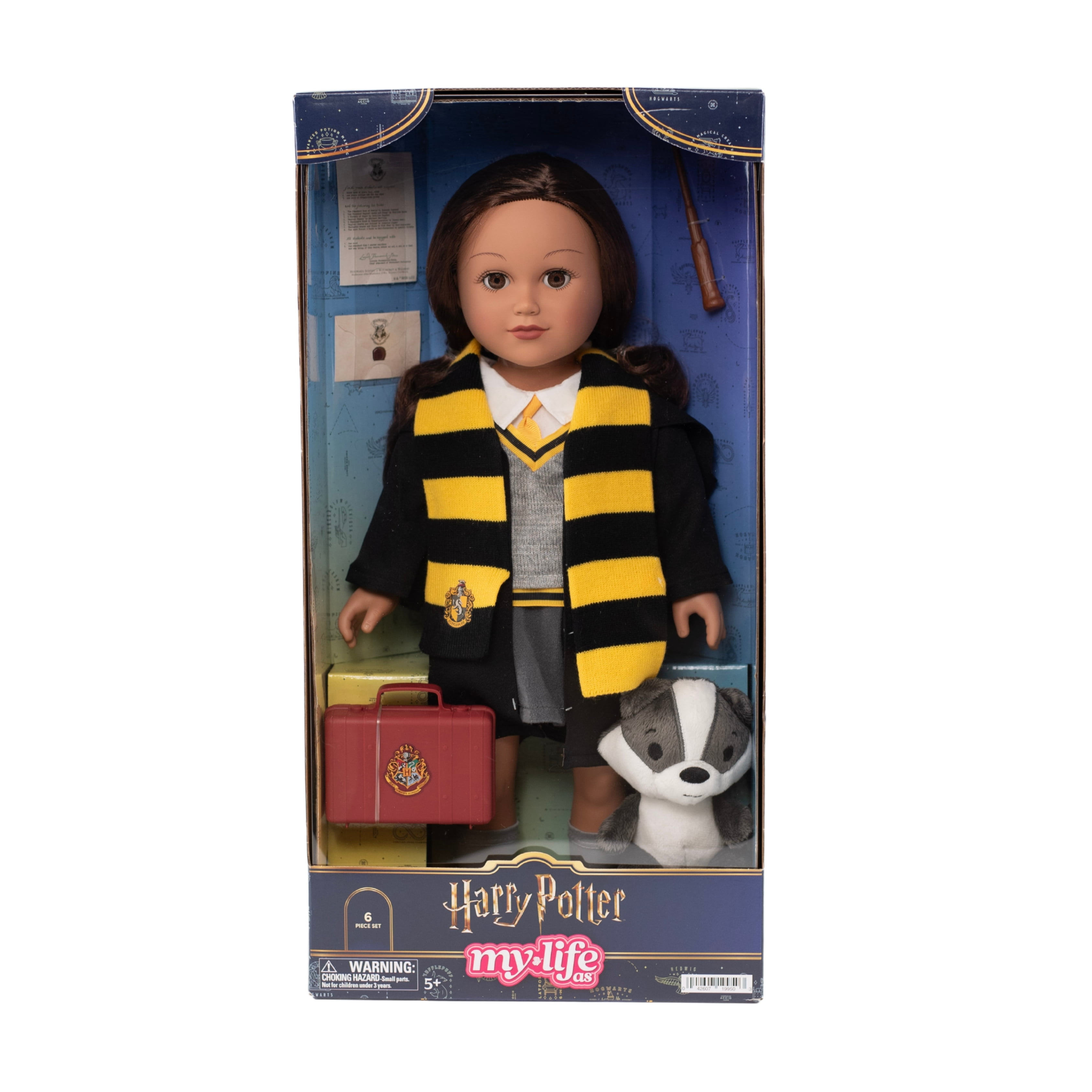 My Life As Harry Potter Hufflepuff Posable 18inch Doll,  Brunette Hair, Brown Eyes  (图2)