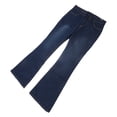 thumbnail image 4 of Pantalones acampanados de cintura alta,Pantalones acampanados para mujer Pantalones acampanados con bolsillo Pantalones para mujer Características mejoradas, 4 of 8
