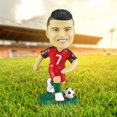 thumbnail image 1 of Muñecas De Estrellas De Fútbol Muñecas de estrella de fútbol de resina estatua de estrella de fútbol con cabeza temblorosa pintada a mano (C 12cm), 1 of 6
