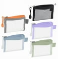 thumbnail image 6 of OULII 5Pcs Assorted Color Small Makeup Zipper Pouches for Travel Organization, 6 of 7