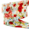 thumbnail image 3 of The Pioneer Woman Sweet Rose Double Fold Cotton Quilt Binding Ribbon, 7/8" x 25 Yards, 3 of 5