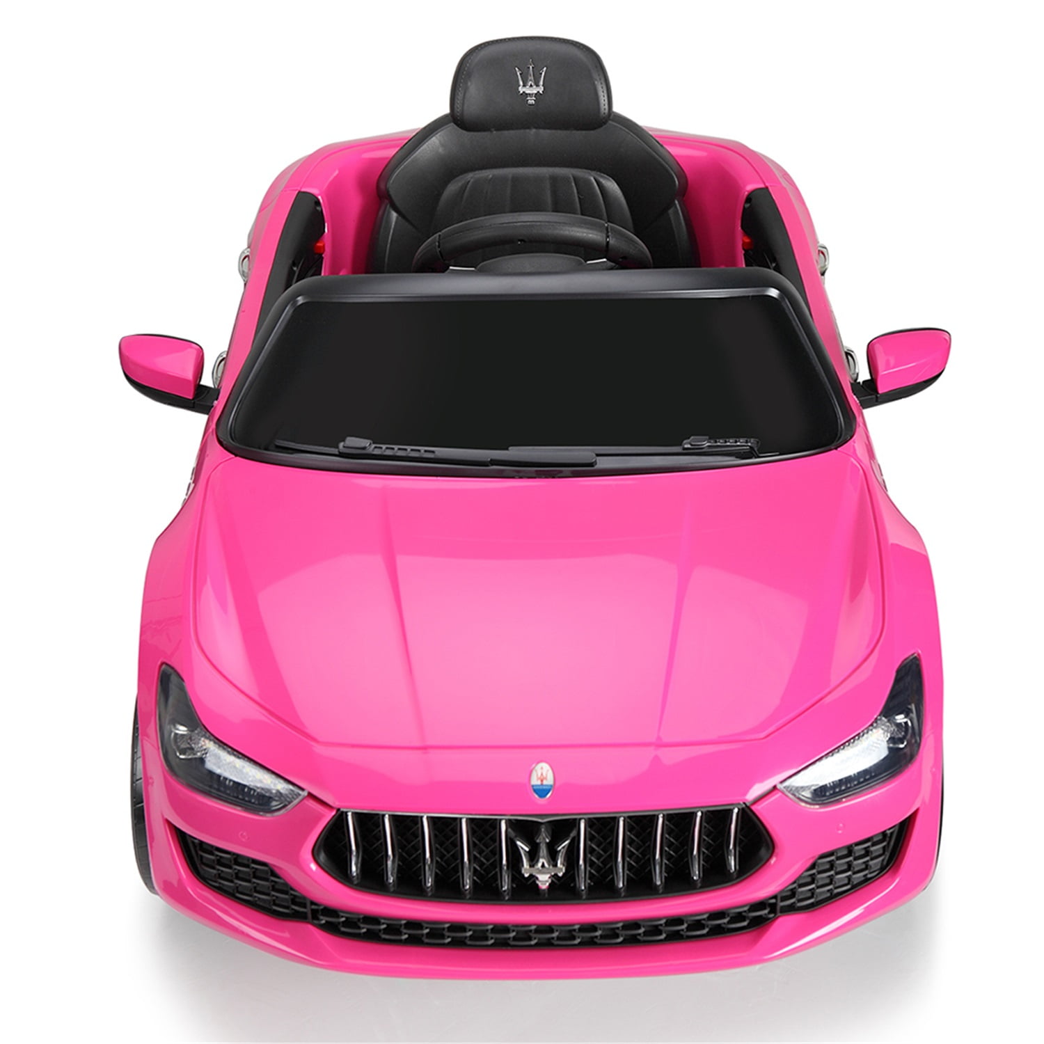 CIPACHO 12V Kids Ride On Car with 2.4G Remote Control,Battery Powered Electric Ride On Vehicle Double Doors, Pink