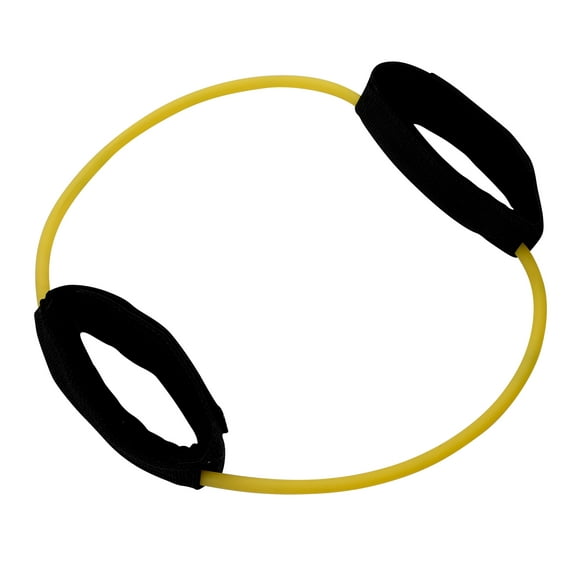 Body Solid Tools - BSTART1 Ankle Cuff Resistance Tube Yellow Very Light