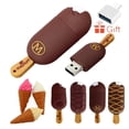 thumbnail image 2 of Helado Muñeca Estable Suficiente Disco U 2TB De Dibujos Animados USB flash drive 8GB 16GB 32GB 64GB 128GB Dedo disk 512gb Gao Jiahui unisex, 2 of 2