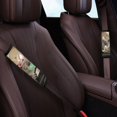 thumbnail image 3 of Chririnla Koala Driving Bubblegum Print Seatbelt Cushion 2 Pack Car Seat Belt Pads Soft Durable Suitable for Truck Auto, 3 of 8