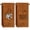 E-Caramel, variant on Sm:)e 2 Pc Pumpkin Bat White Ghosts Embroidered Halloween Hand Towel, 100% Cotton Absorbent Towel, 13.7 x 29.5 Inch, Beige