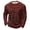 D258/Coffee, variant on Afdoent Mens Long Sleeve T-Shirt Striped Crew Neck T Shirt Casual Comfortable Daily Fashion Tee Tops Vacation Soft Top