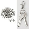 thumbnail image 7 of 50Pcs Lobster Trigger Swivel Clasp Hooks Clip Buckle Key Ring Keychain, 7 of 7