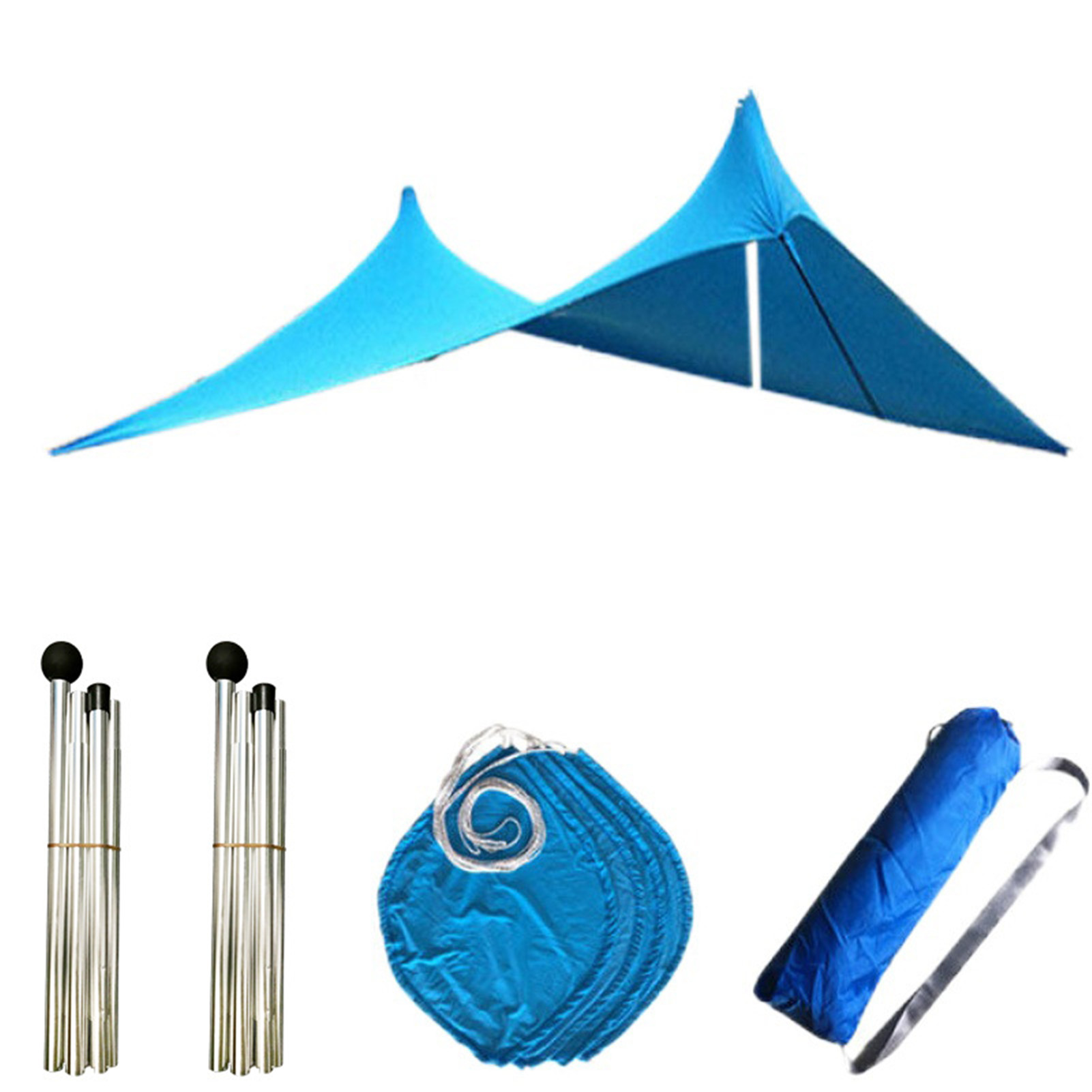Lacyie Beach Tent Canopy Sun Protection AntiUV Tent for Camping
