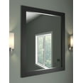 thumbnail image 4 of Design House Shorewood 30" x 40" Rectangular Wall Accent Mirror, Espresso, 4 of 17